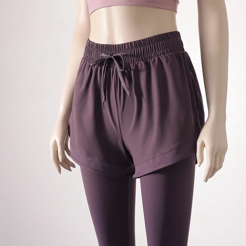 Women's Skirt Style Yoga Leggings with Pockets