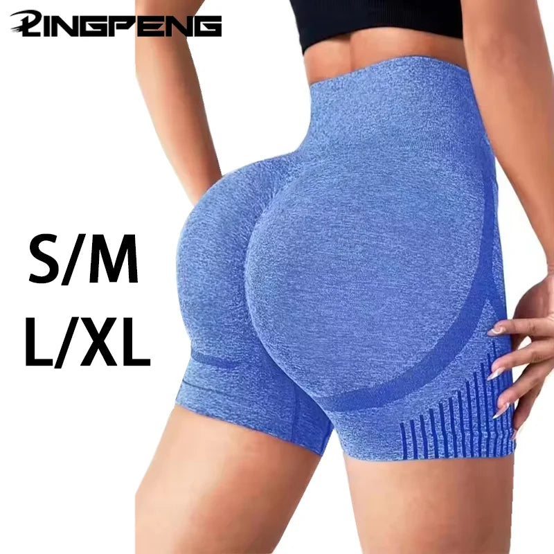 High Waist Yoga Shorts Workout