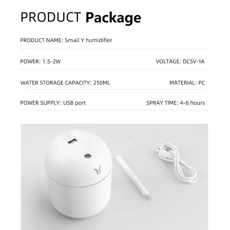USB Air Humidifier 250ML
