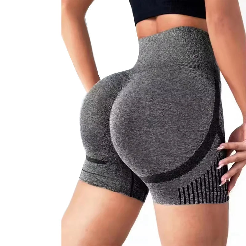 High Waist Yoga Shorts Workout