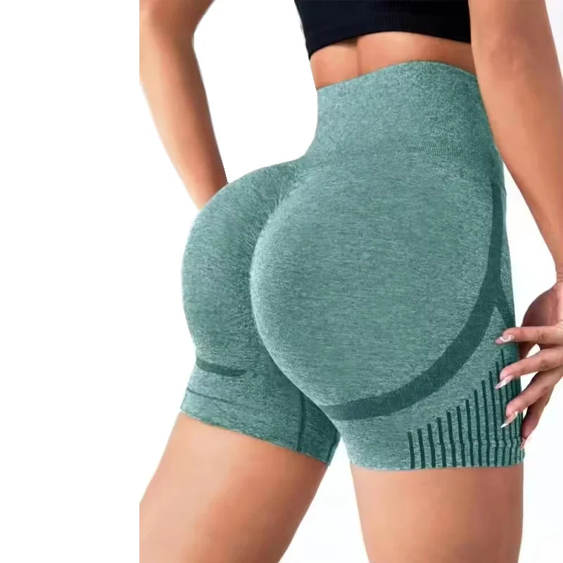 High Waist Yoga Shorts Workout