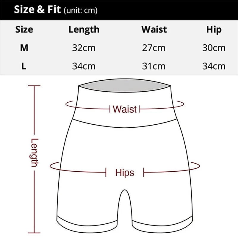 High Waist Yoga Shorts Workout