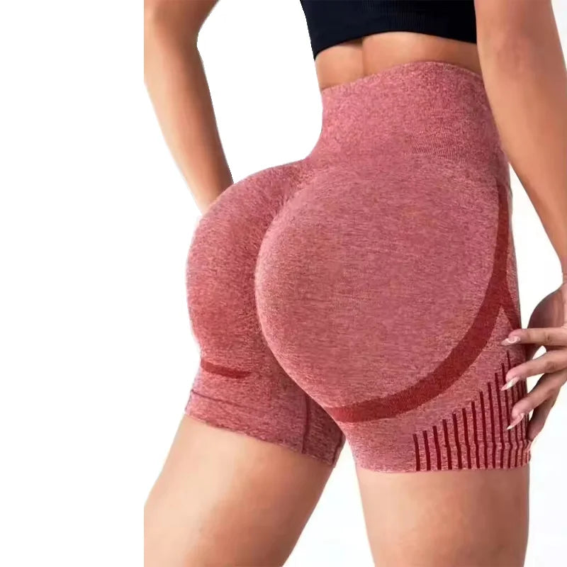 High Waist Yoga Shorts Workout
