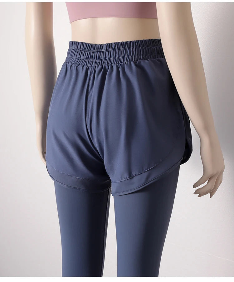 Women's Skirt Style Yoga Leggings with Pockets