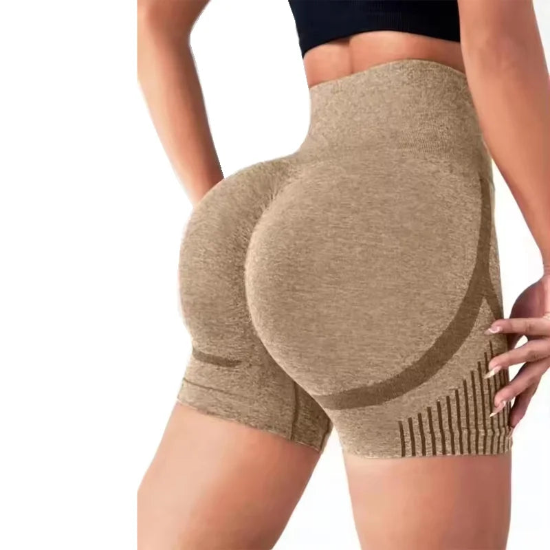 High Waist Yoga Shorts Workout
