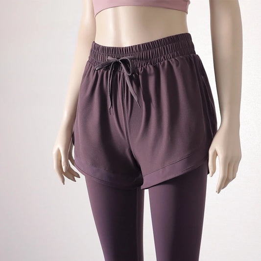 Women's Skirt Style Yoga Leggings with Pockets